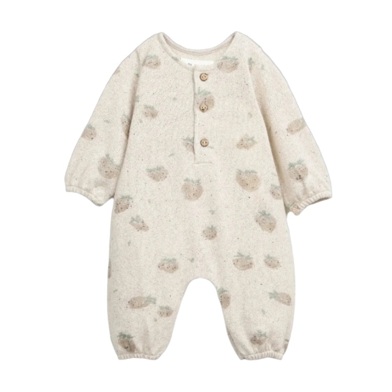 Play Up – Knit Romper – Muted Strawberry