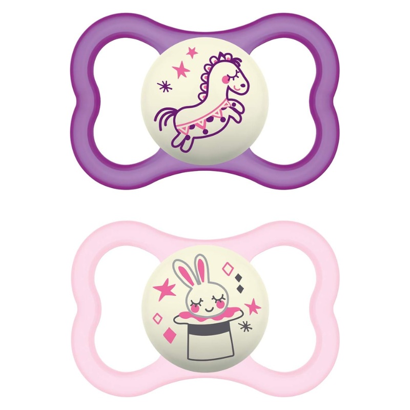 Air Night Pacifier – 6+ Months – 2 Pack
