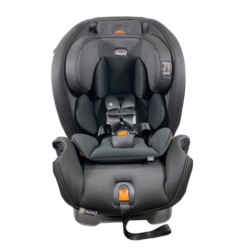 Chicco OneFit ClearTex All-in-One Car Seat, 2024, Obsidian