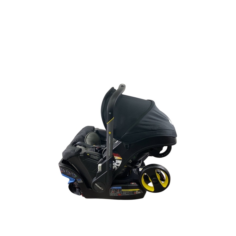 Doona Infant Car Seat & Stroller Combo, 2024, Nitro Black