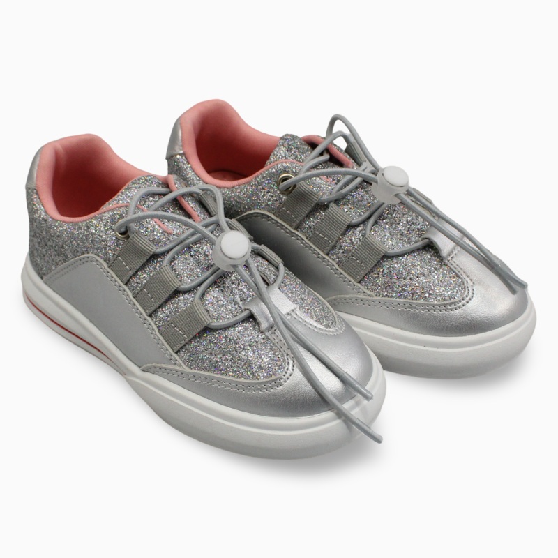 Girls Leather Sneakers