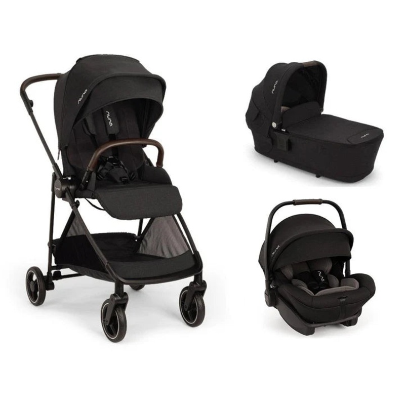 Nuna IXXA NEXT + ARRA NEXT Travel System – Caviar