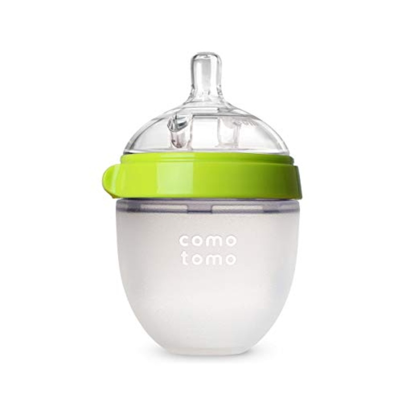 Comotomo Bottle, Green, Pack of 1, 5 ounce