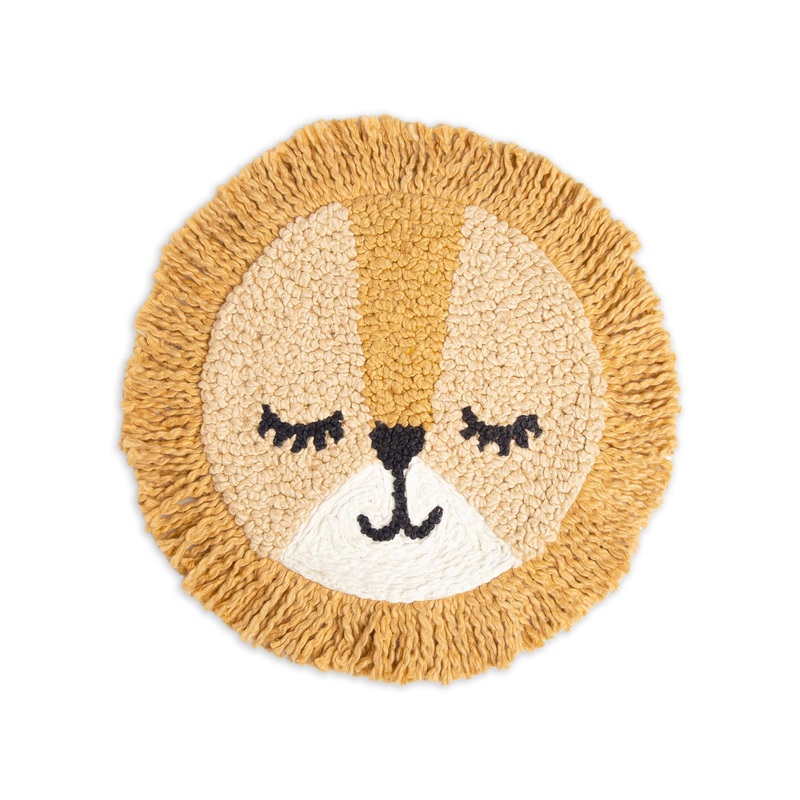 Crane Baby Lion Pillow Cover with Fill & Bag