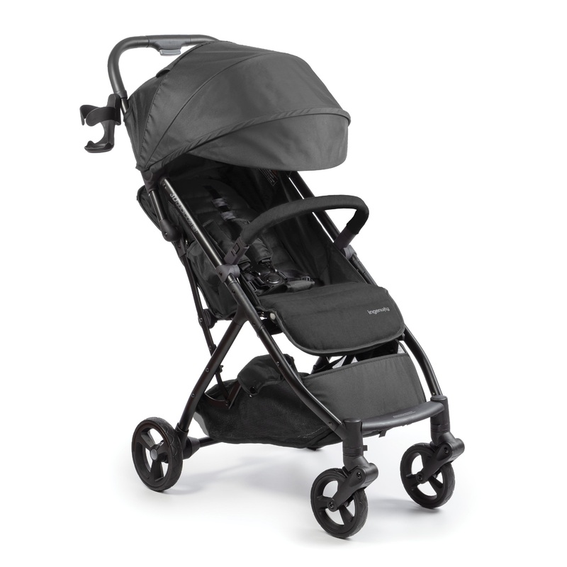Ingenuity 3Dquickclose CS+ Compact Fold Infant Baby Stroller – Black