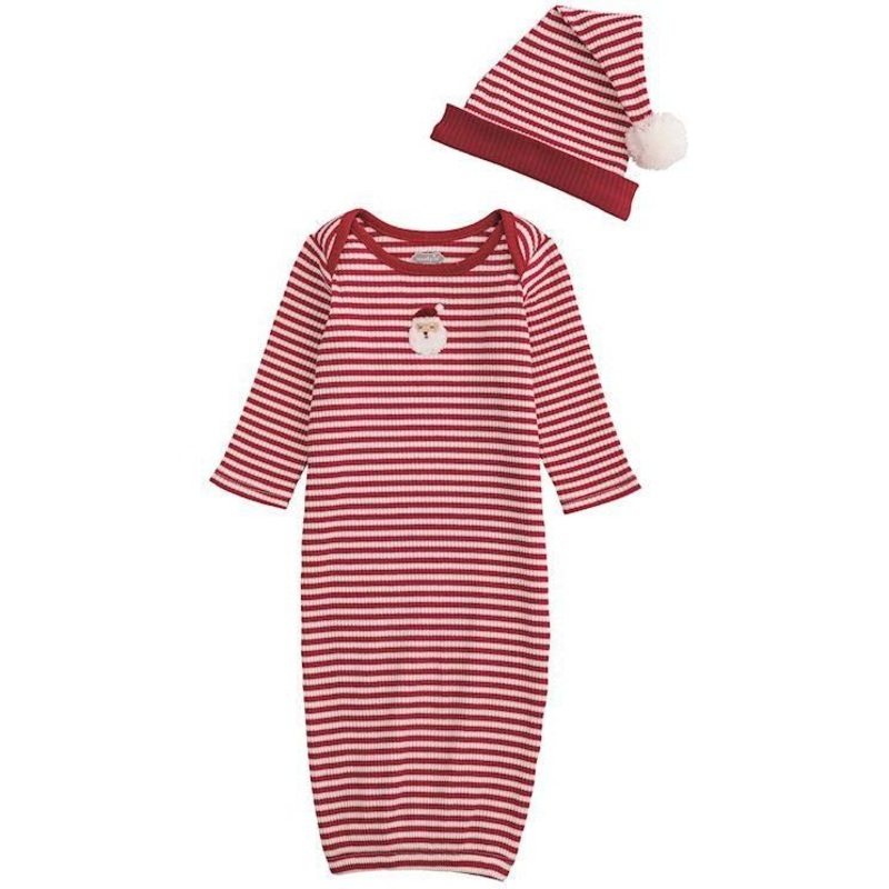 Mud Pie Stripe Santa Take-Me-Home Set
