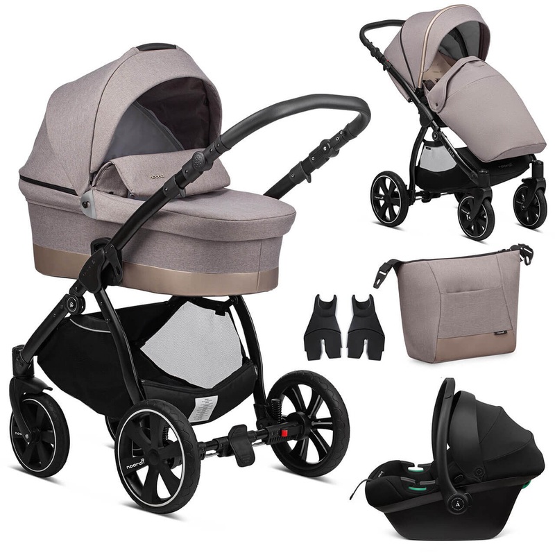 Noordi Sole Go 3-in-1 Travel System – Beige