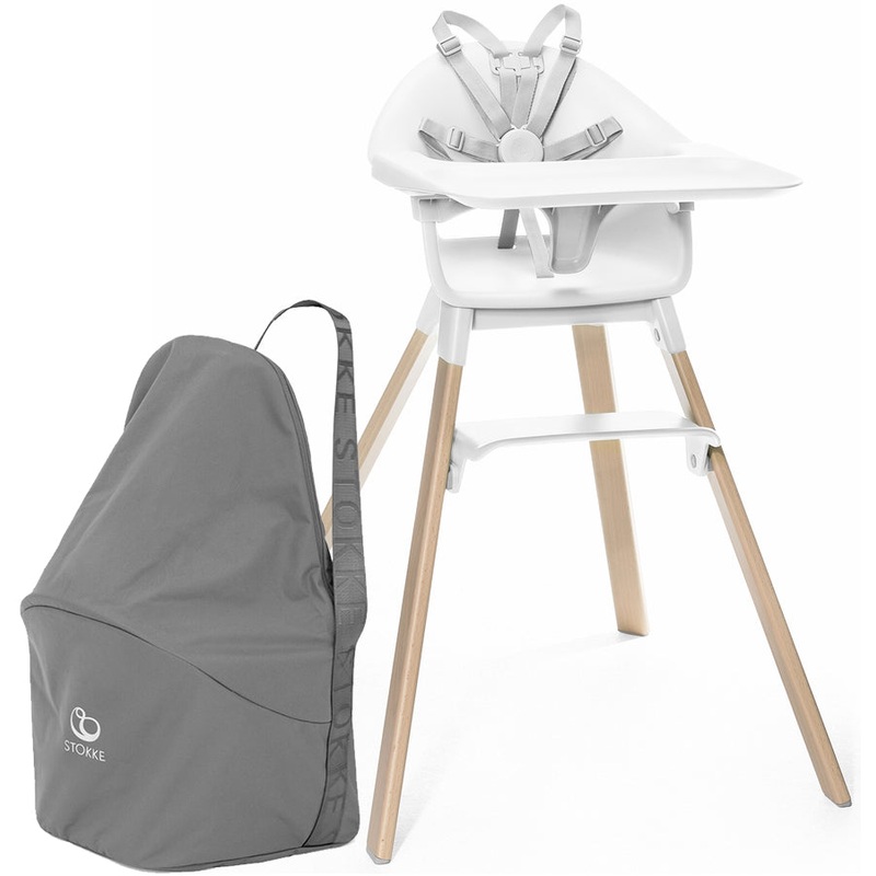 Stokke Clikk High Chair Travel Bundle – White