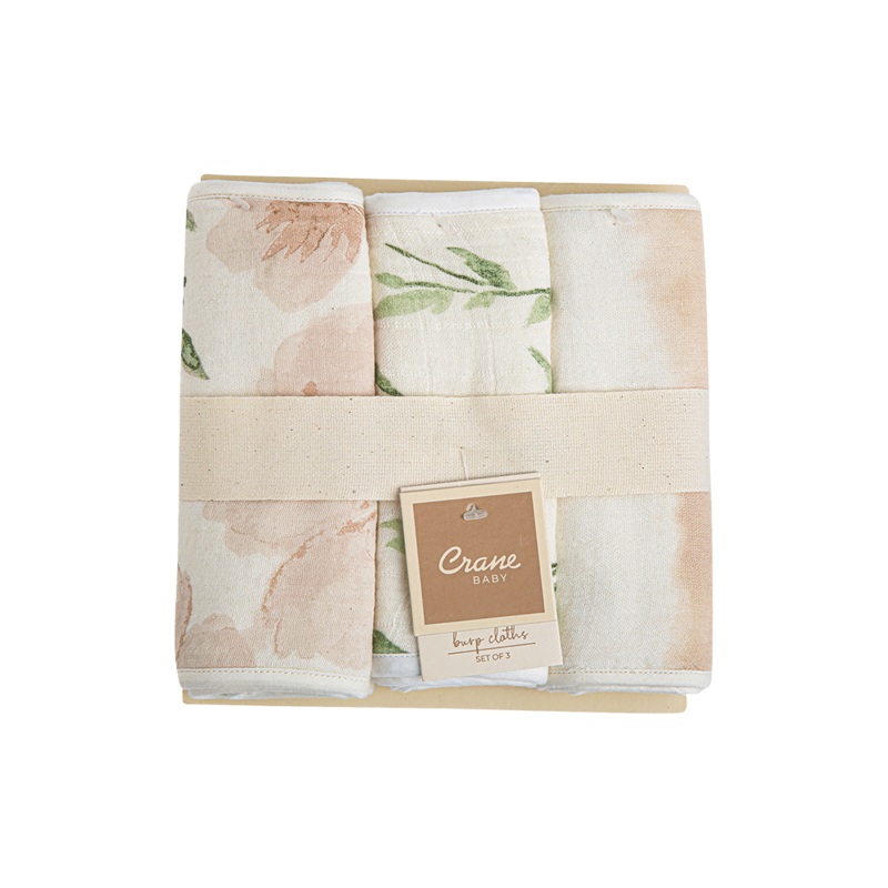 Crane Parker 3 pc. Burp Cloths