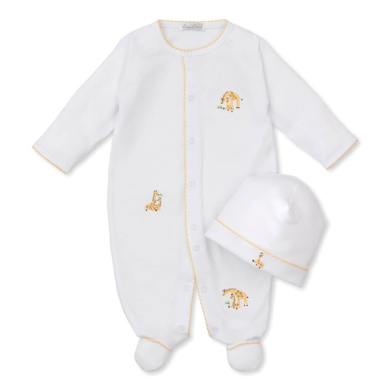 Footie And Hat Set – Giraffe Duo