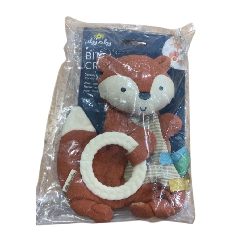 Itzy Ritzy Bitzy Crinkle Toy, Fox