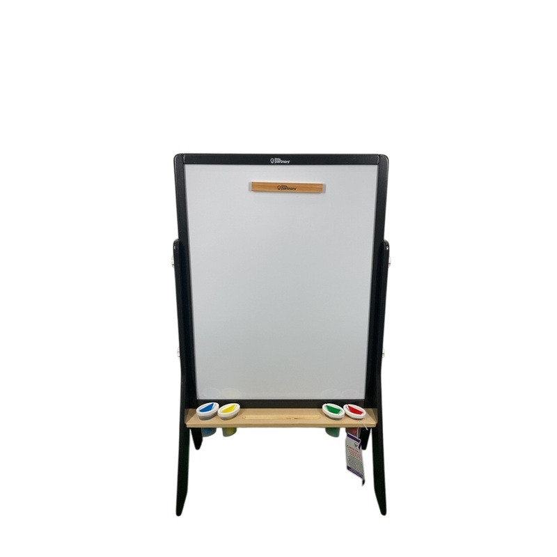 Little Partners Contempo Art Toddler Easel, Black
