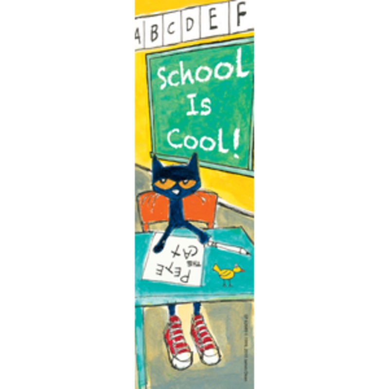 Pete the Cat School is Cool Bookmarks