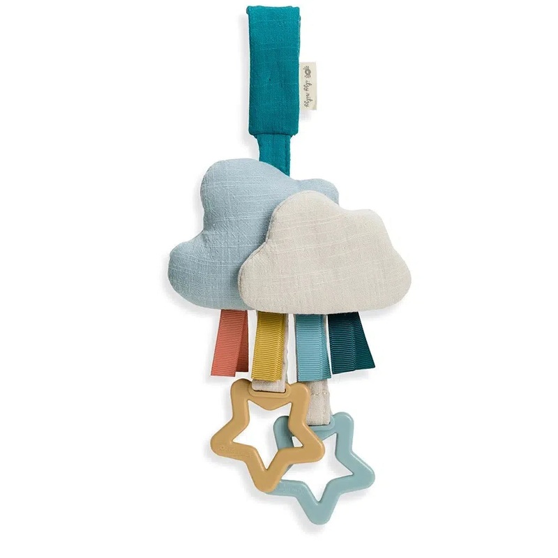 Itzy Ritzy – Attachable Travel Jingle Toy – Cloud