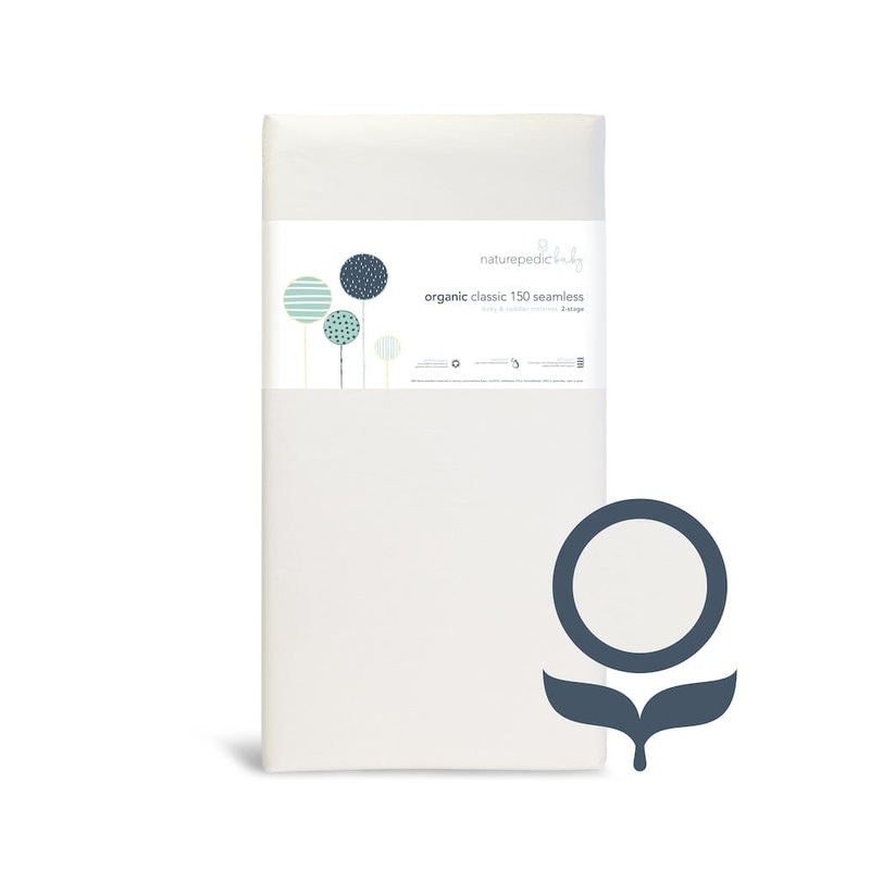Naturepedic Organic Classic Crib Mattress – Innerspring 2-Stage