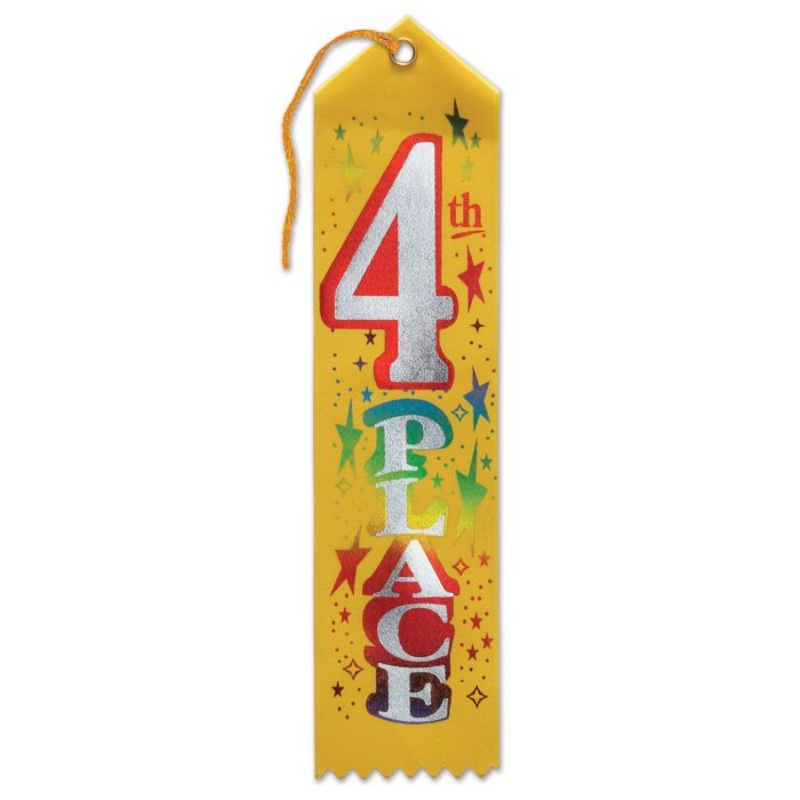 4th Place Award Ribbon