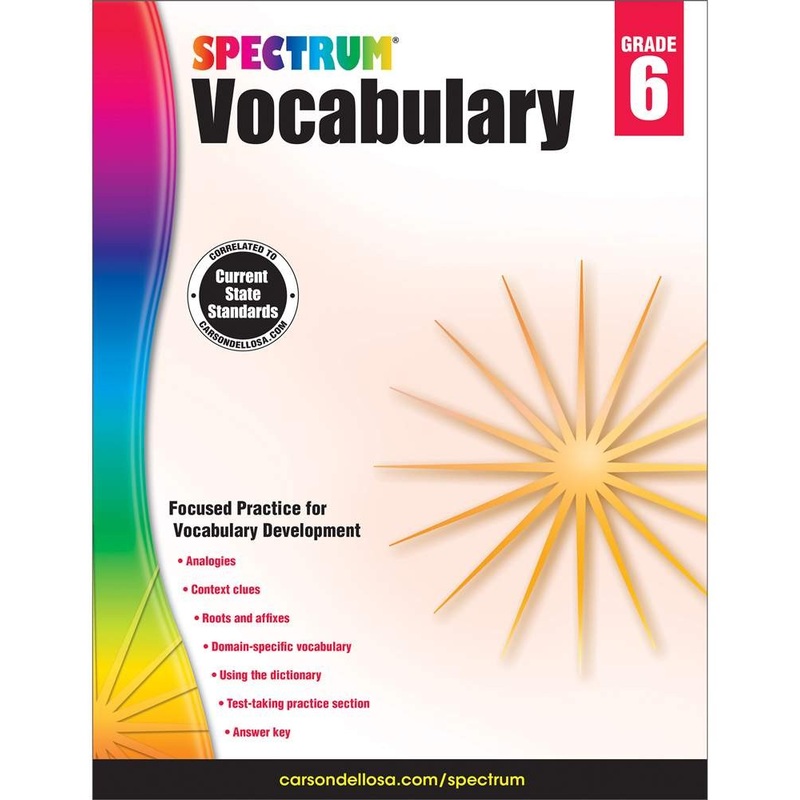 Spectrum Vocabulary Gr. 6