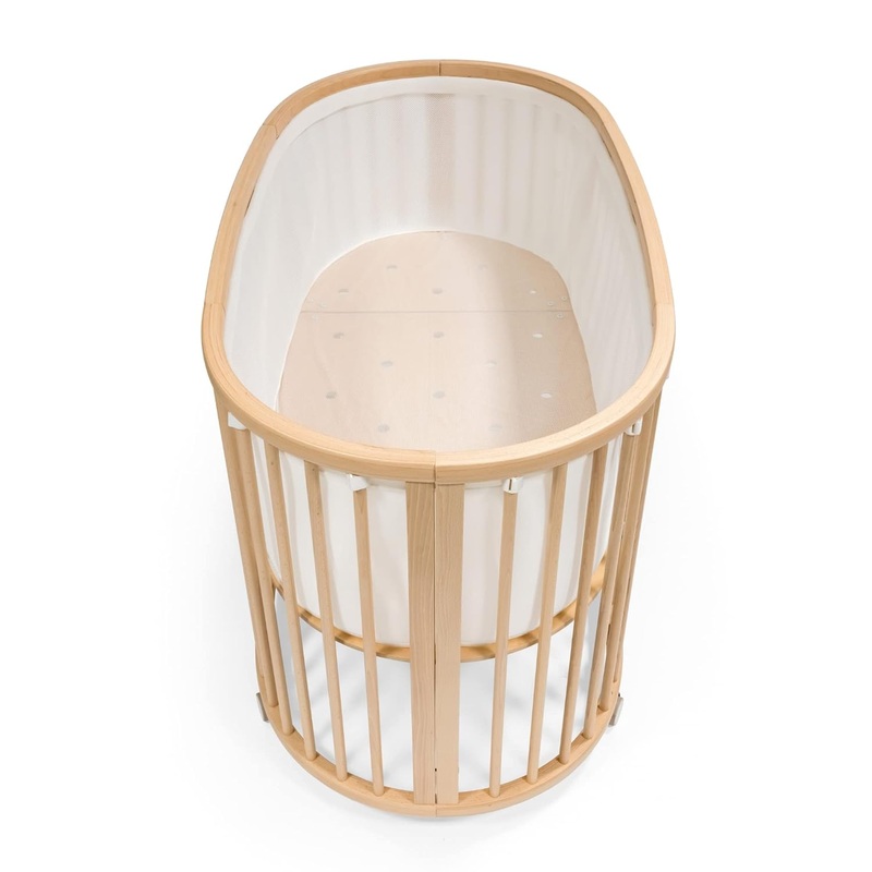 Stokke Sleepi Bed Breathable Mesh Liner, White, V3
