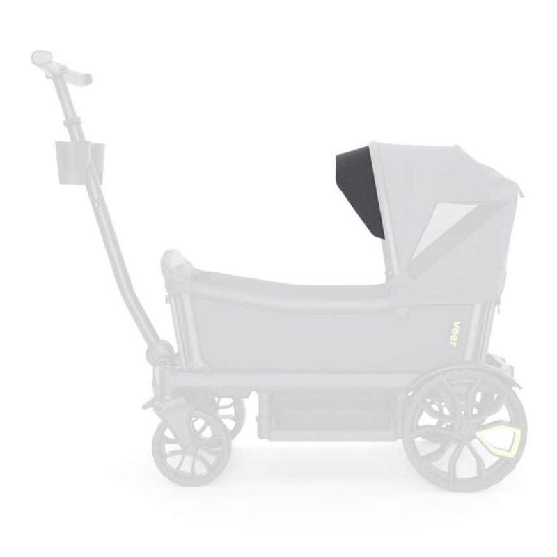 Visor for Retractable Canopy – Grey