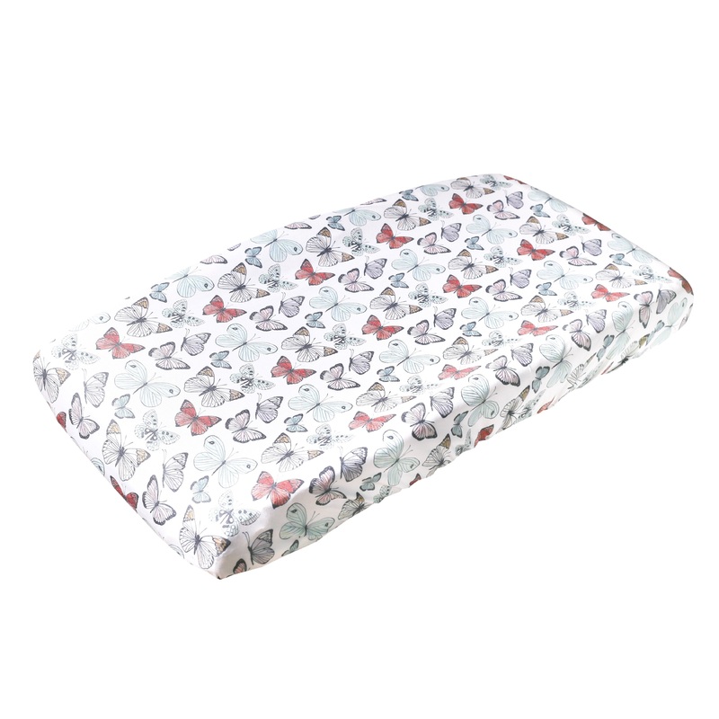 Copper Pearl Premium Knit Diaper Changing Pad Cover | Dot