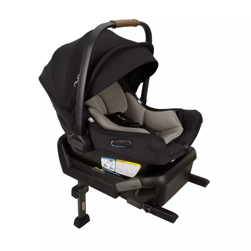 Nuna PIPA Aire Infant Car Seat with PIPA Base – Caviar