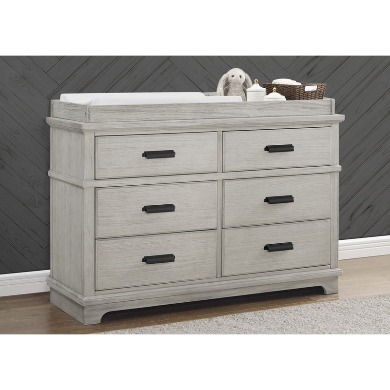 Delta Children- Asher 6 Drawer Dresser with Changing Top