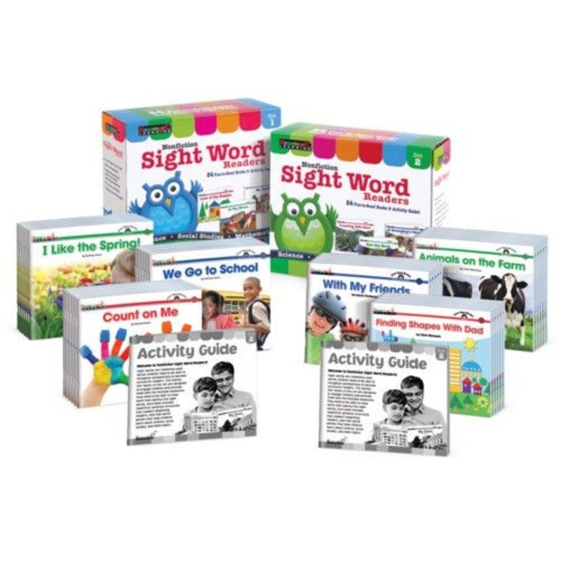 Early Readers Boxed Set, Nonfiction Sight Word Readers Set 2