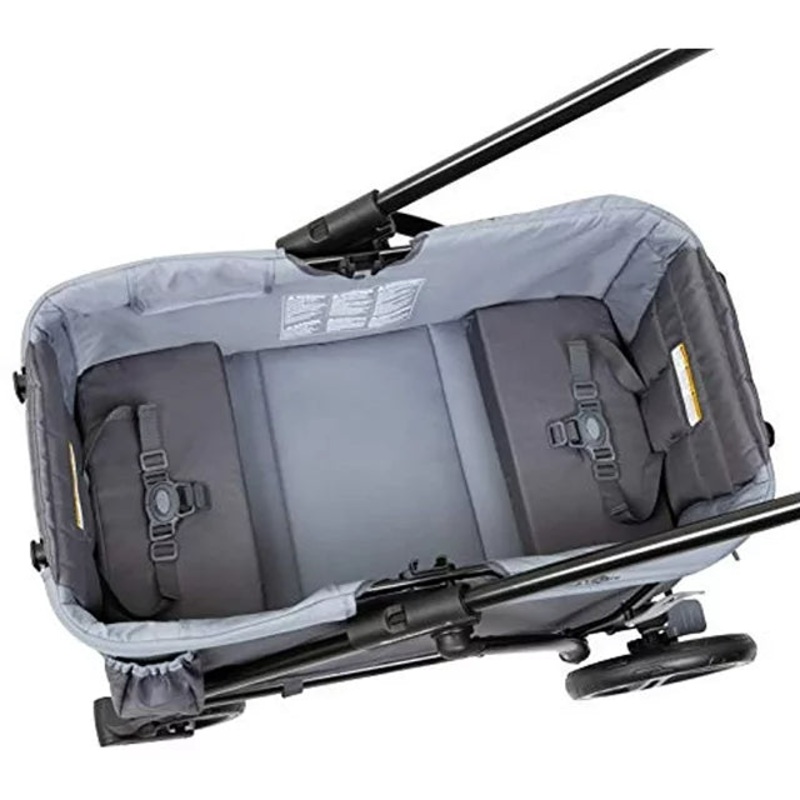 Expedition PLUS 2-in-1 Stroller Wagon – Solid Print Gray