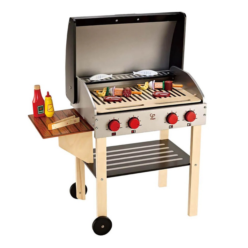 Gourmet Grill with Food