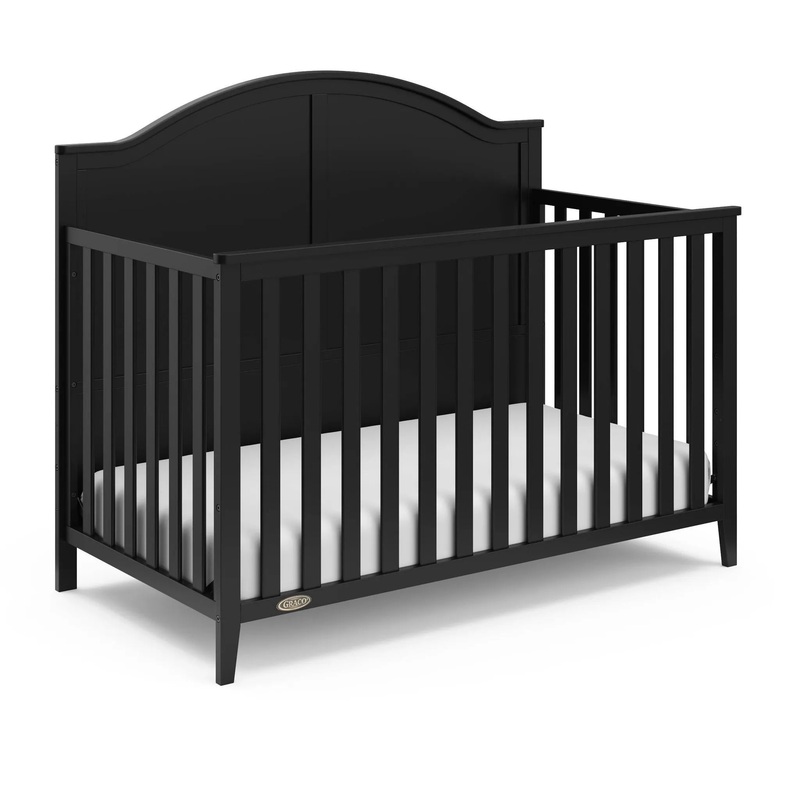 Graco Wilfred 5-in-1 Convertible Crib – Black