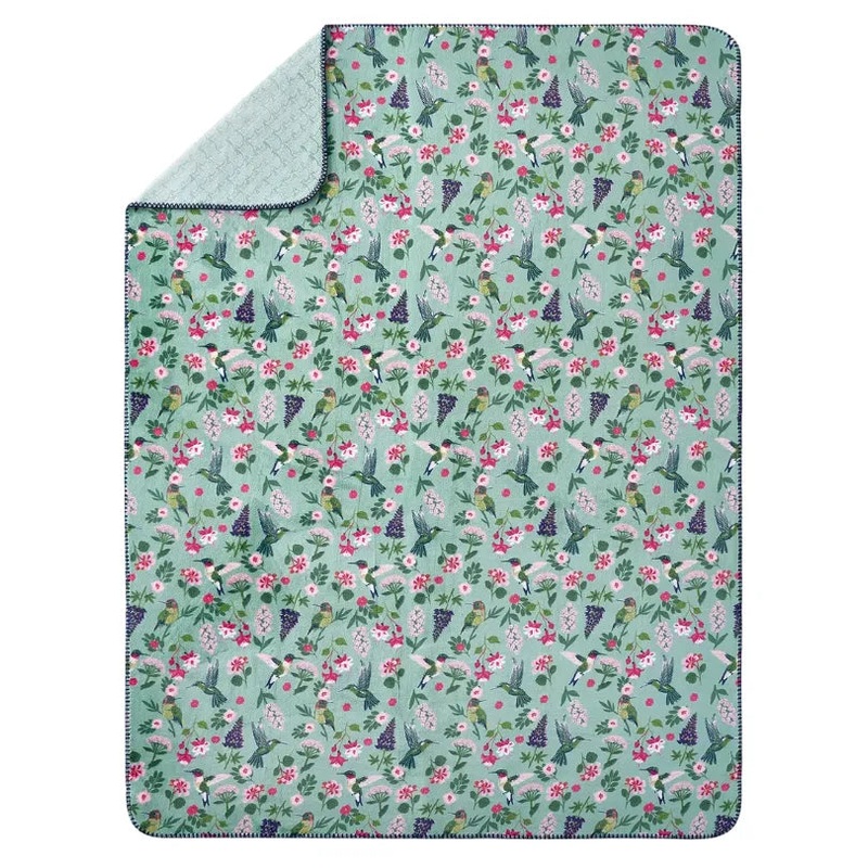 Cozy Reversible Throw Blanket