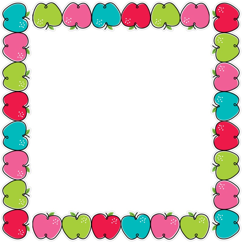 Doodle Apples (Core Decor) Border