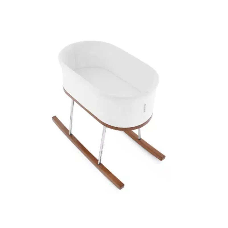 Delta Children Rockaway Modern Rocking Bassinet – Ivory