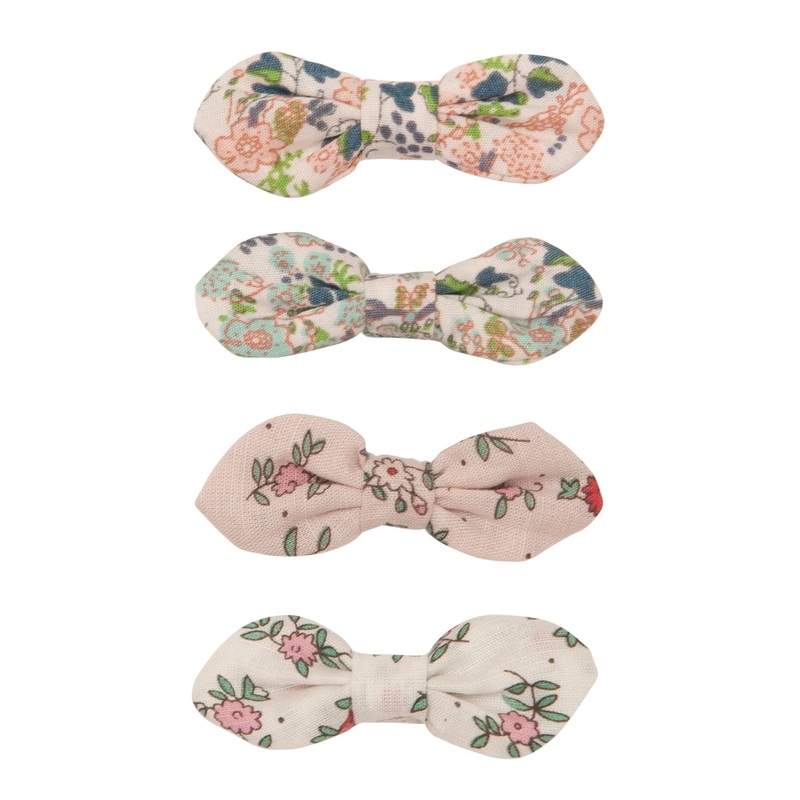Mimi & Lula Flora Bow Clips
