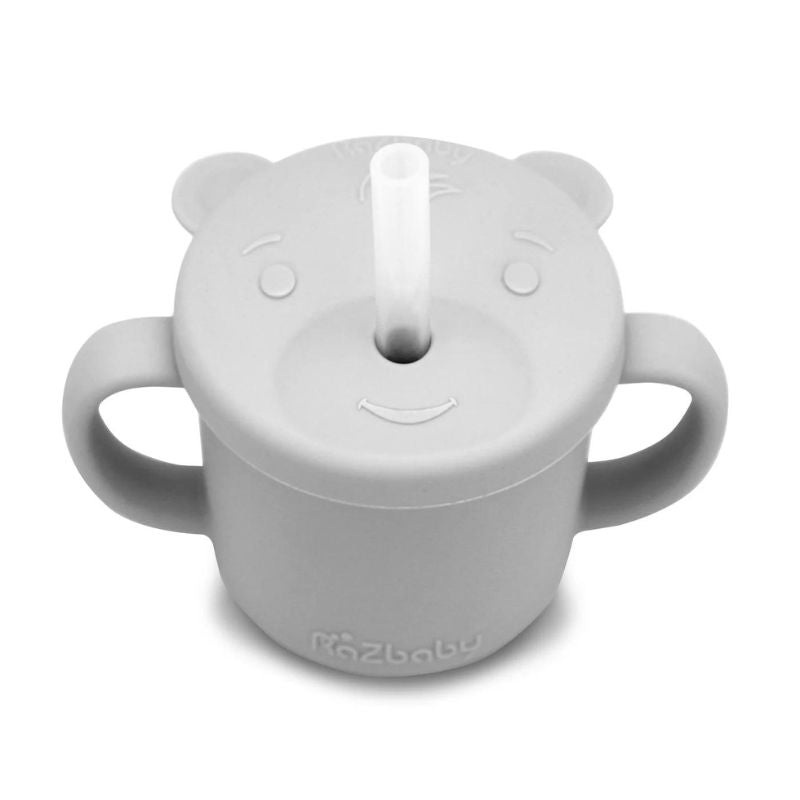 Oso-Cup Silicone Cup + Straw