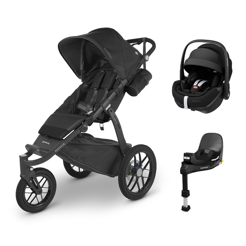 UPPABaby RIDGE + Pebble 360 Pro 2 Travel System – Jake