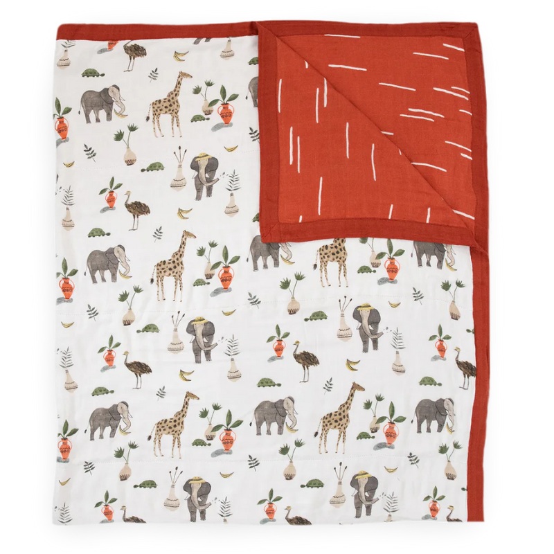 Deluxe Cotton Muslin Baby Quilt