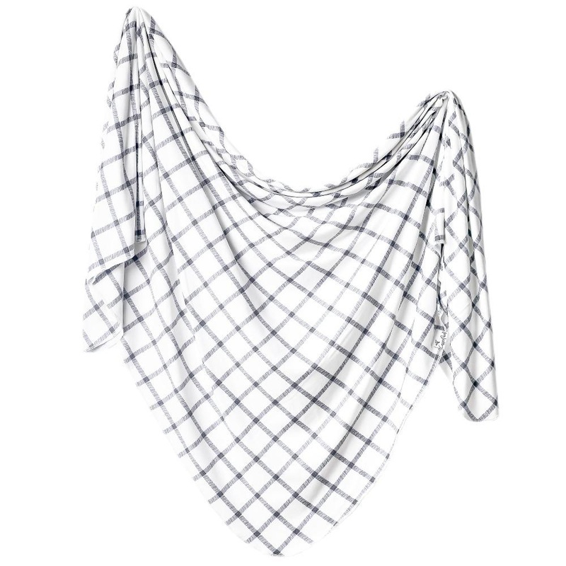 Copper Pearl Knit Swaddle Blanket | Ledger