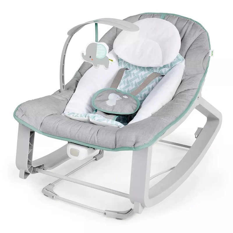 Keep Cozy 3-in-1 Grow with Me Baby Bouncer, Rocker & Toddler Seat – Weaver