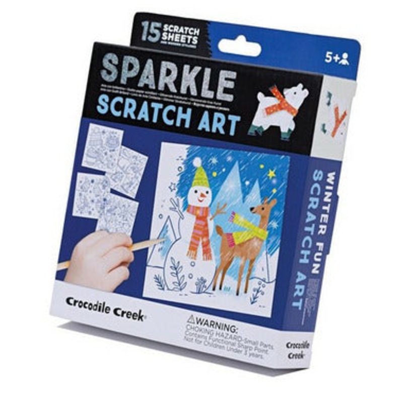 Crocodile Creek- Scratch Art/Winter Fun