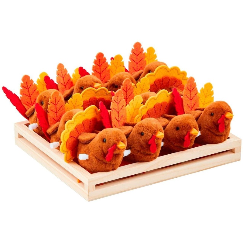 Mud Pie Wind-Up Turkey Toys