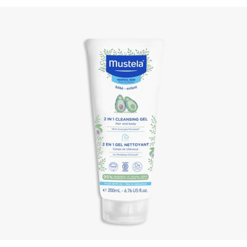 Mustela Normal Skin 2-in-1 Cleansing Gel (200 ml)