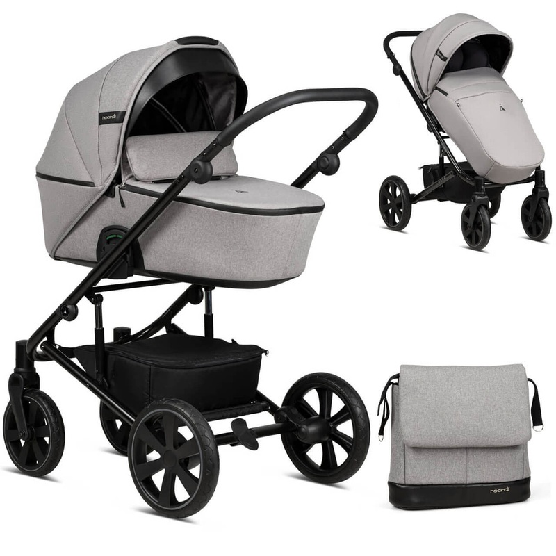 Noordi Aqua Thermo 2-in-1 Pram – Light Grey