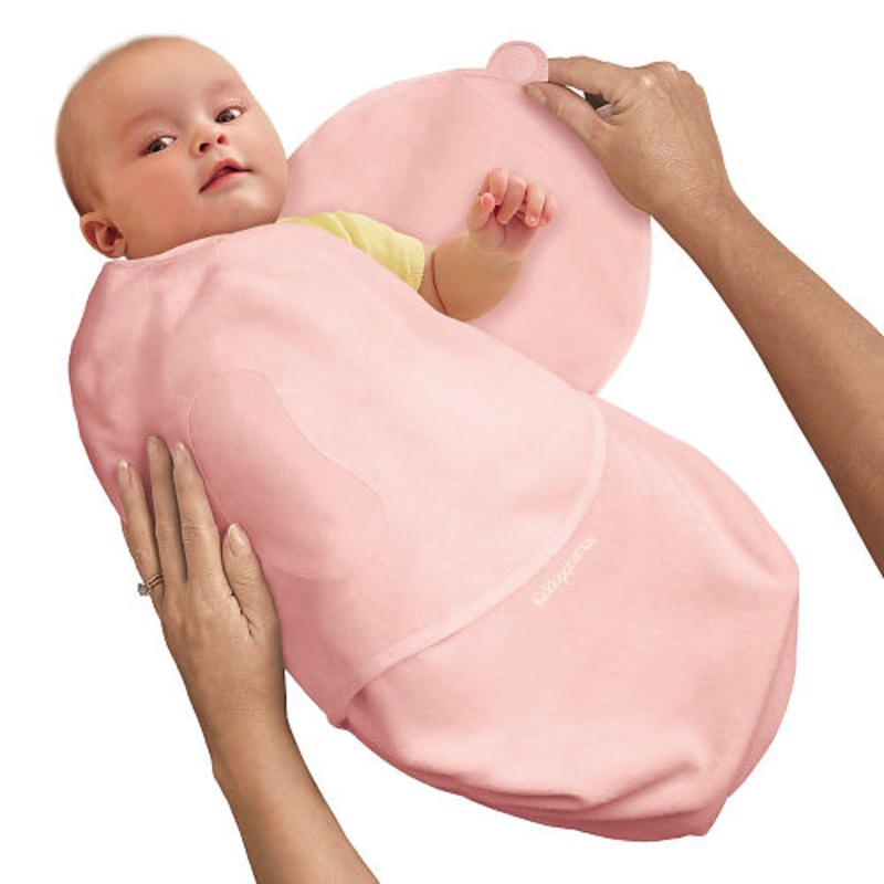 Summer Infant SwaddleMe Small Cotton Knit in Peachy Pink