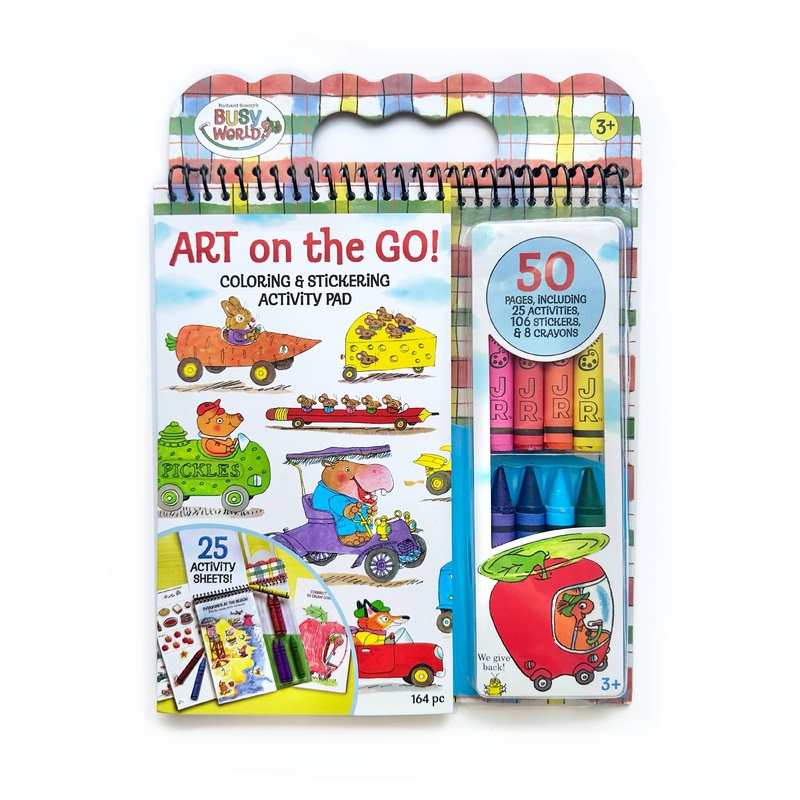 Bright Stripes Richard Scarry’s Busy World Art on the Go!