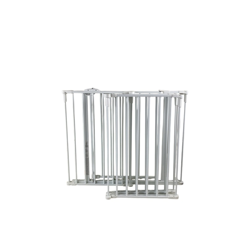 Regalo 2 in 1 Super Wide Safety Gate and Play Yard, 144″x28″