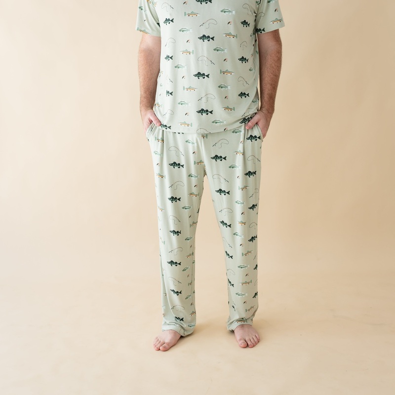 Men’s Lounge Pants in Fishing