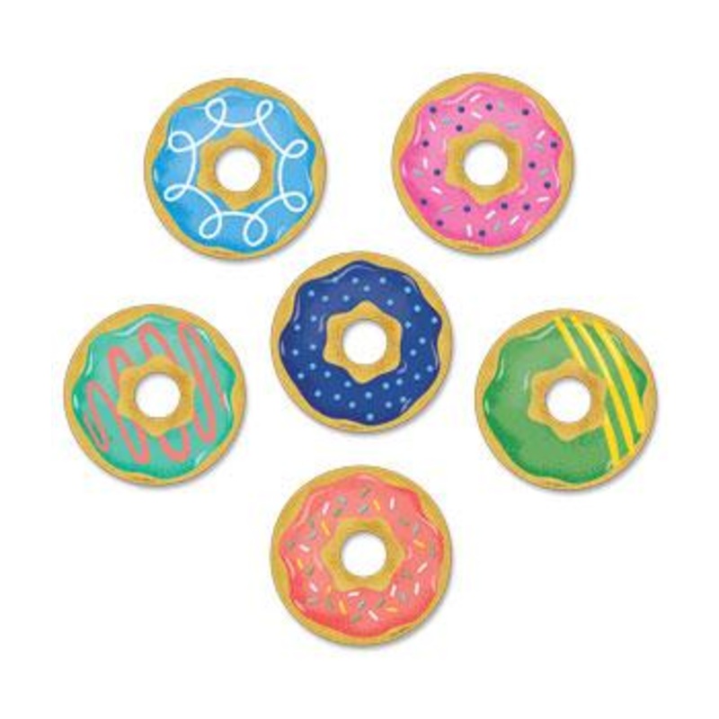 Mid-Century Mod Donuts 3″ Designer Cut-Outs