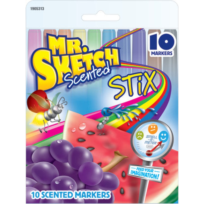 Mr. Sketch Scented Stix, 10 colors