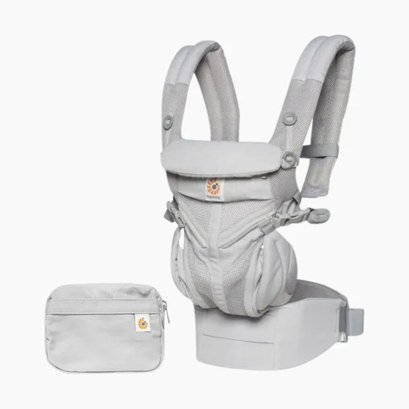 Omni Classic All Carry Positions Breathable Baby Carrier for Newborn to Toddler – Pearl Gray